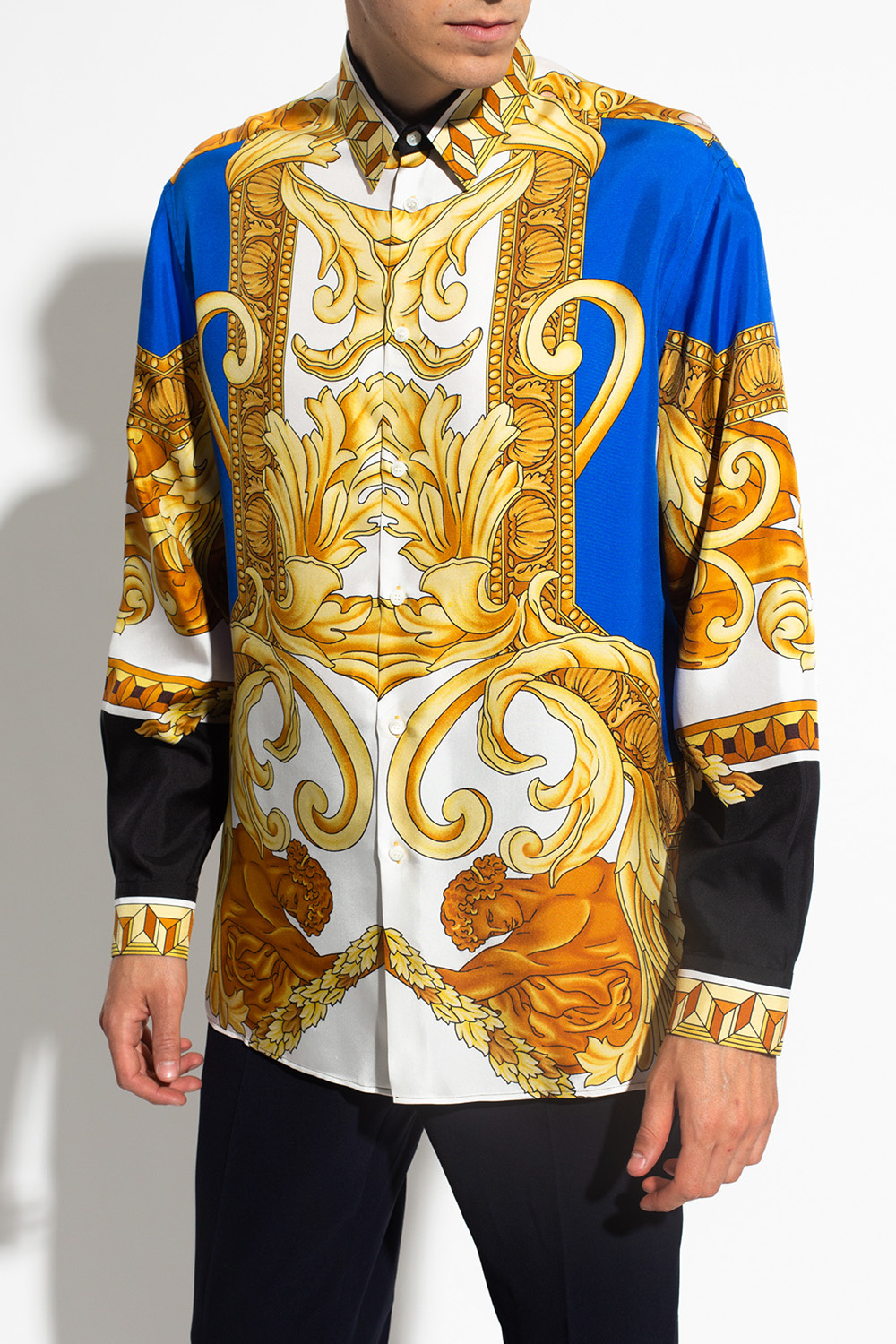 VERSACE チェンフリントミティトレス 77HAO9B0JS367 899 Versace Chain Print Sweatshirt Dress Eur 42 /US 8 | eBay